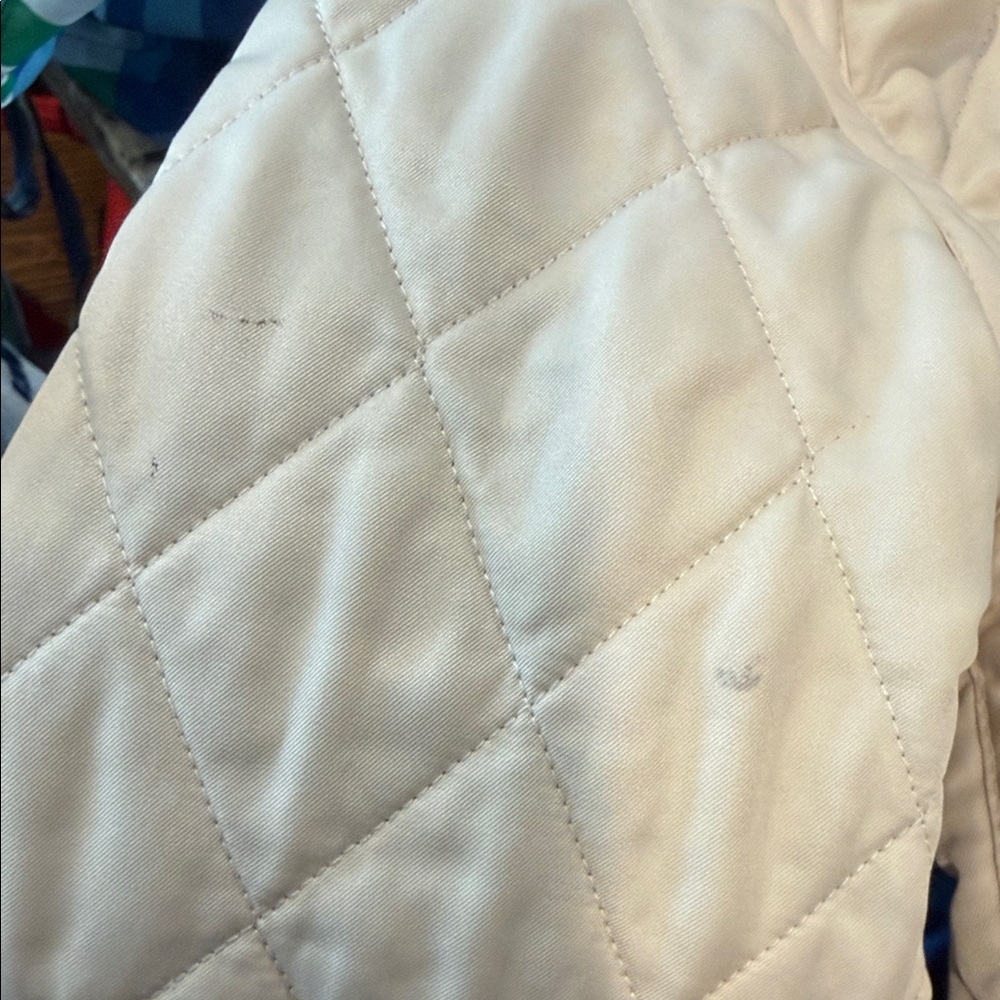 Burberry London Women's Quilted Jacket Full Snap Jacket Hooded Size Small - Picture 15 of 16